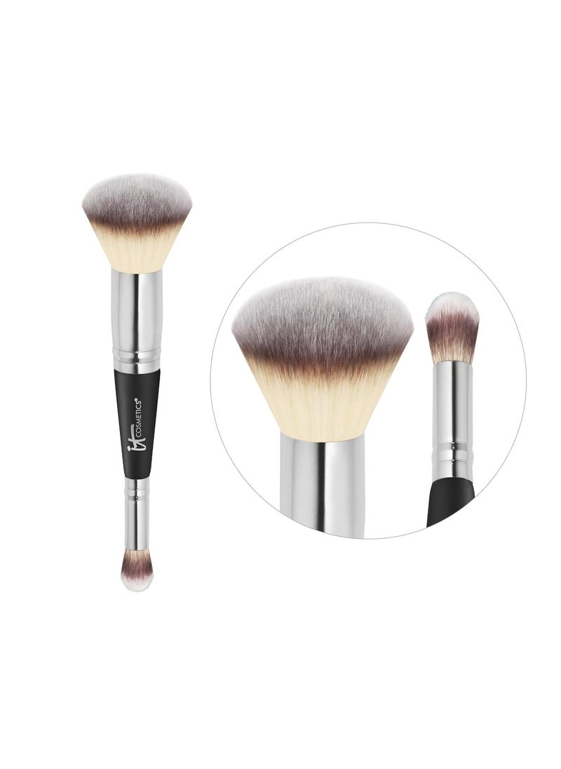 IT Cosmetics Heavenly Luxe Complexion Perfection Brush #7 - Foundation & Concealer Brush in One - Soft Bristles - Pro-Hygienic & Ideal for Sensitive Skin Multicolor