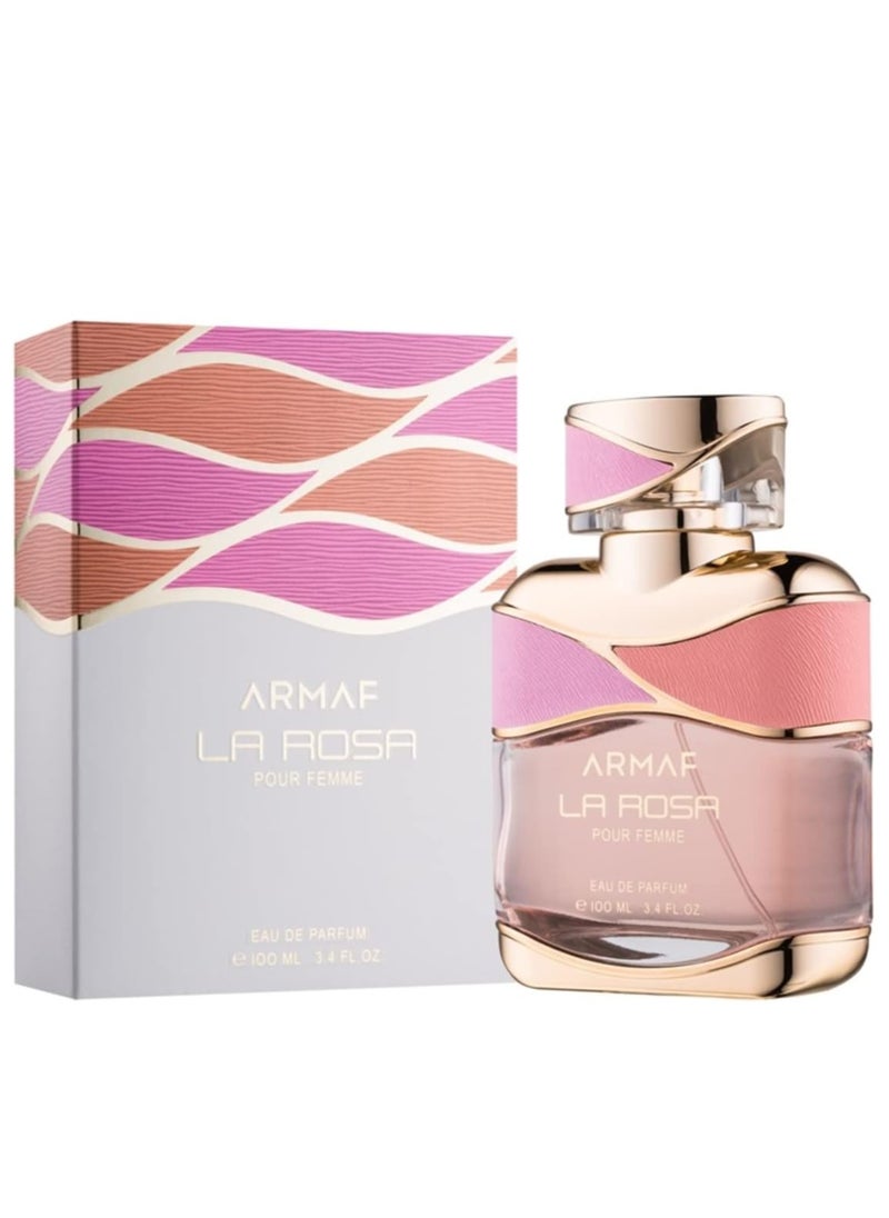 La Rosa Pour Femme Eau De Parfum 100ml for Her, Floral Fragrance, Perfume for Women