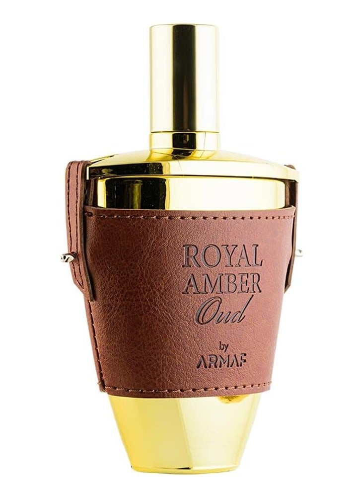 Royal Amber Oud Pour Homme Eau De Parfum 100ml for Him, Perfume for Men, Chypre Woody Fragrance