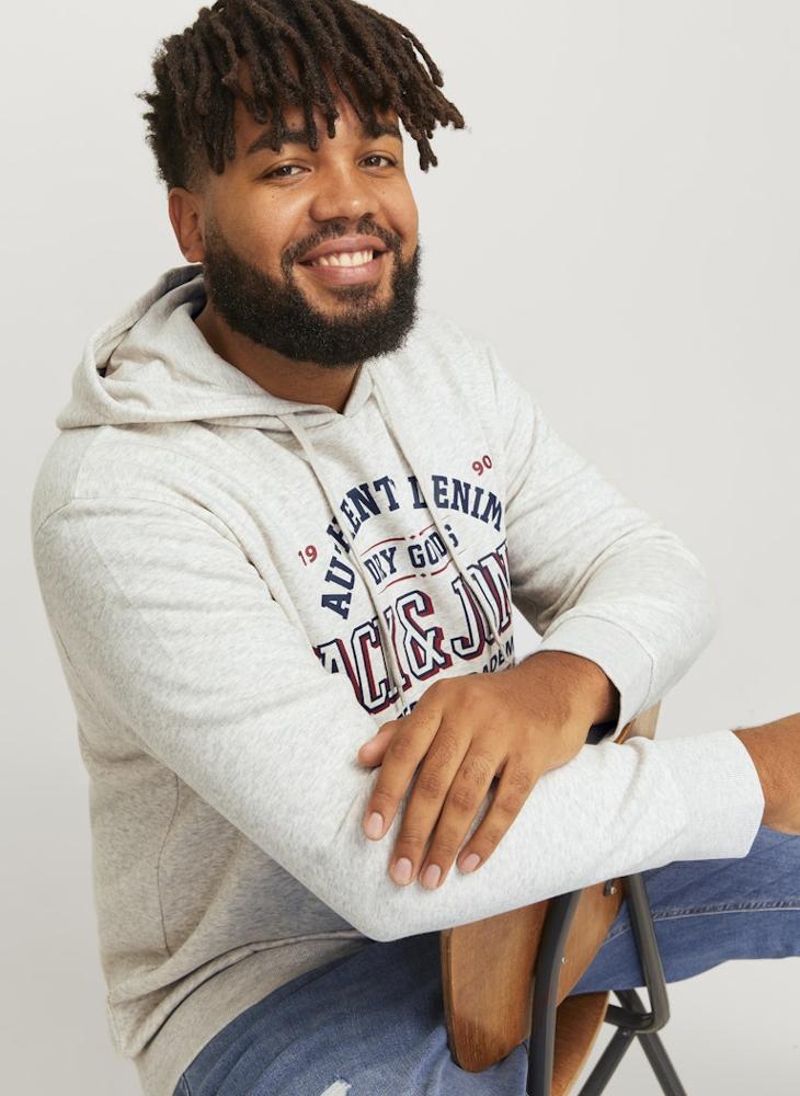 Plus Size Logo Hoodie