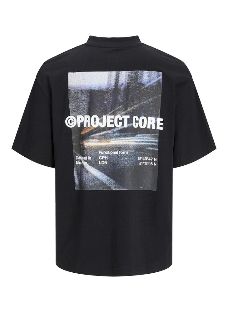 Photo Print Crew Neck T-Shirt