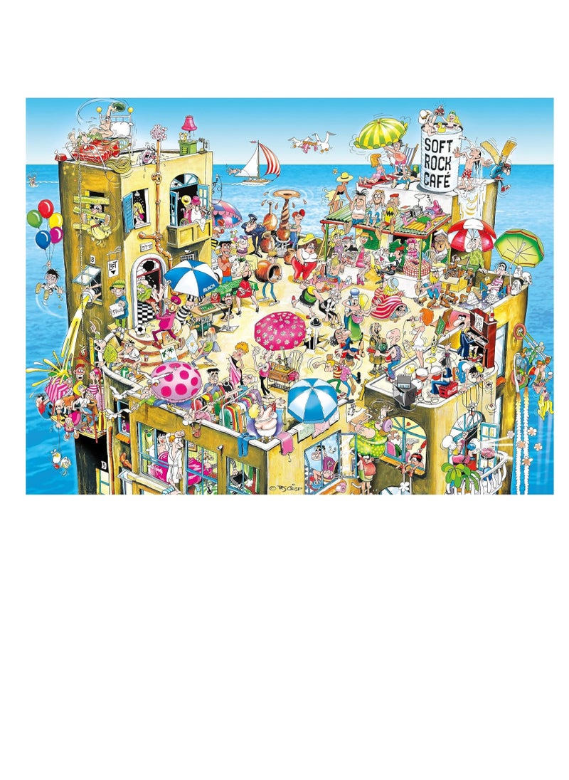 Comic Capers - Softrock Café - Oversized 300 Piece Jigsaw Puzzle