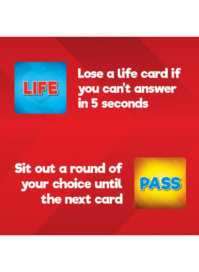 5 Second Rule Relay - Family Party Game - Electronic Relay Baton - Shout It Out & Pass It Fast! - for 2 or More Players, for Kids Ages 8 and Up