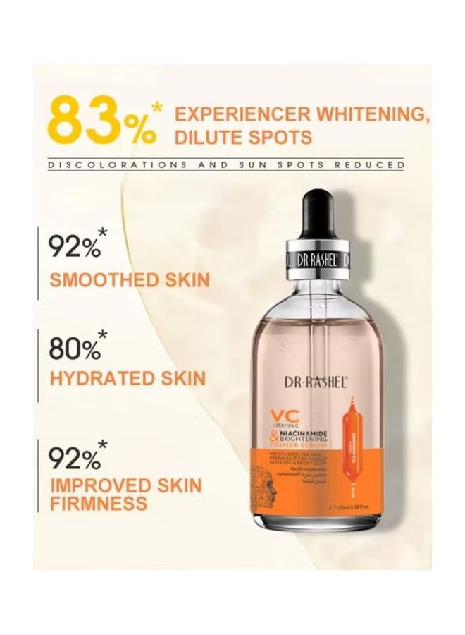 Combo Of Face Serum Vitamin A Rentinol Face Hyaluronic Acid Primer And Vitamin C Multicolour 30ml
