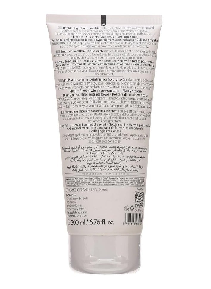 Emulsion Micellar Skin Color 200 Ml