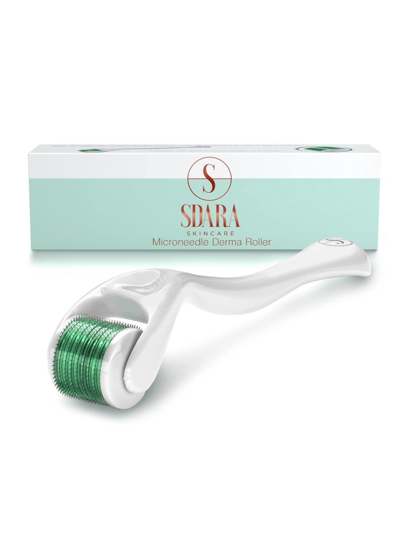 Sdara Derma Roller Microneedling Roller for Face - Includes Free Storage Case (1-Pack), Unisex