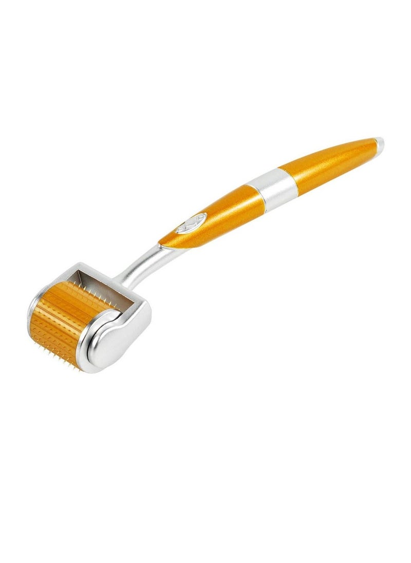 Professional Derma Roller 192 Individual Real Needles Titanium Micro Needles Skin Care Tools Microneedling Roller for Home Use with Storage Case & User Manual