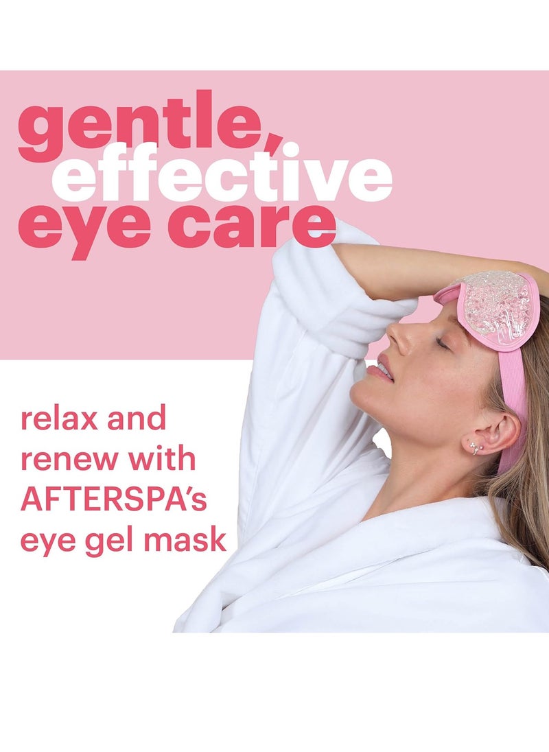 Eye Gel Mask by Afterspa, Preppy Skincare, Spa Self Care Gifts for Women, Facial Skin Care Products, Vegan and Cruelty Free