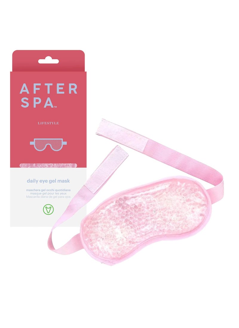 Eye Gel Mask by Afterspa, Preppy Skincare, Spa Self Care Gifts for Women, Facial Skin Care Products, Vegan and Cruelty Free