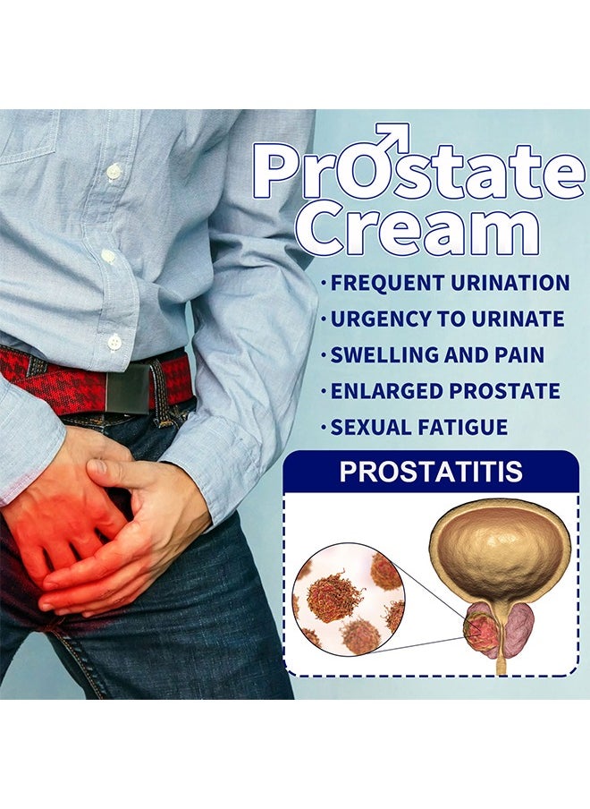 Prostate Cream Men Enhance Cream Reduce Frequent Urination For Men Health Care Treatment 20g