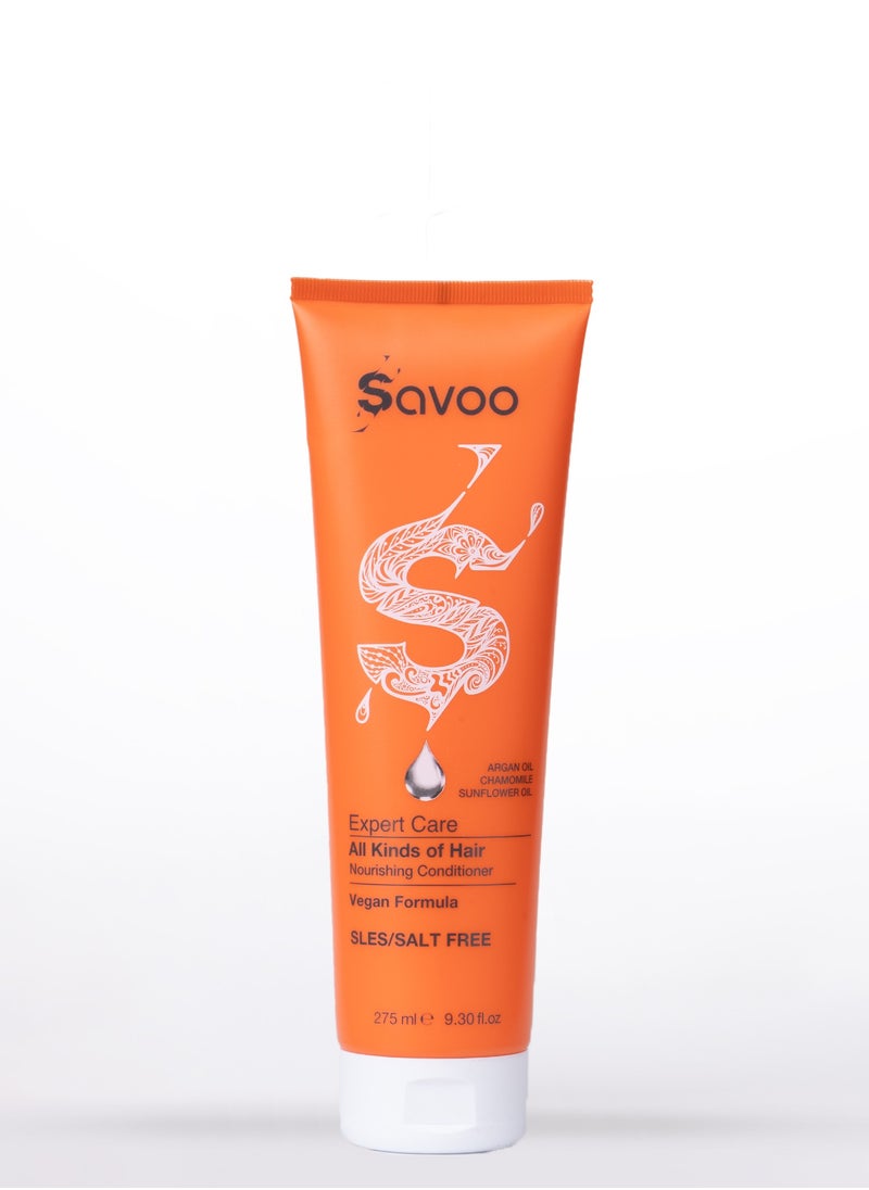 SAVOO Vegan Conditioner Nourishing Hair for All Kinds of Hair - 275ml