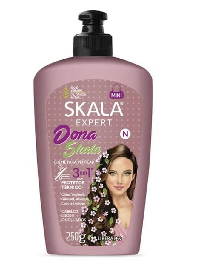 Kala Expert Creme Para Pentear 3 Em I Dona 250 Gr (Lady 2 In 1 Combing Cream Net 8.81 Oz)