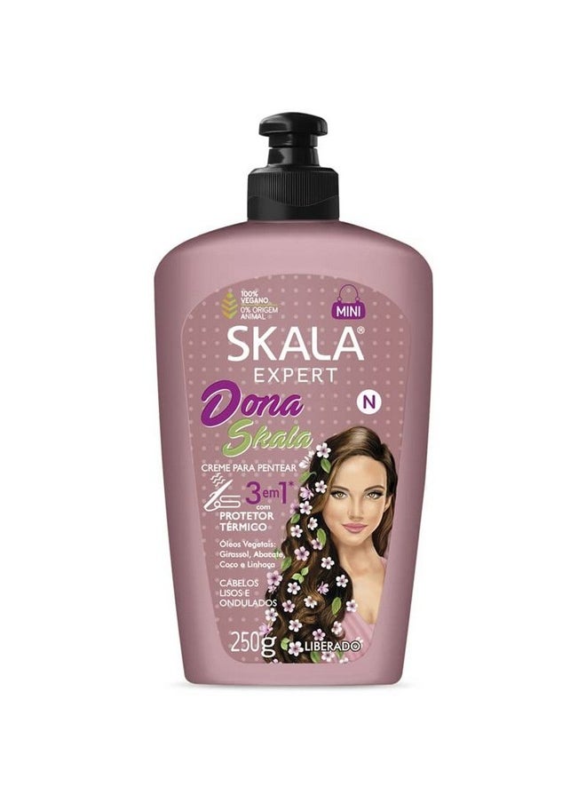 Kala Expert Creme Para Pentear 3 Em I Dona 250 Gr (Lady 2 In 1 Combing Cream Net 8.81 Oz)