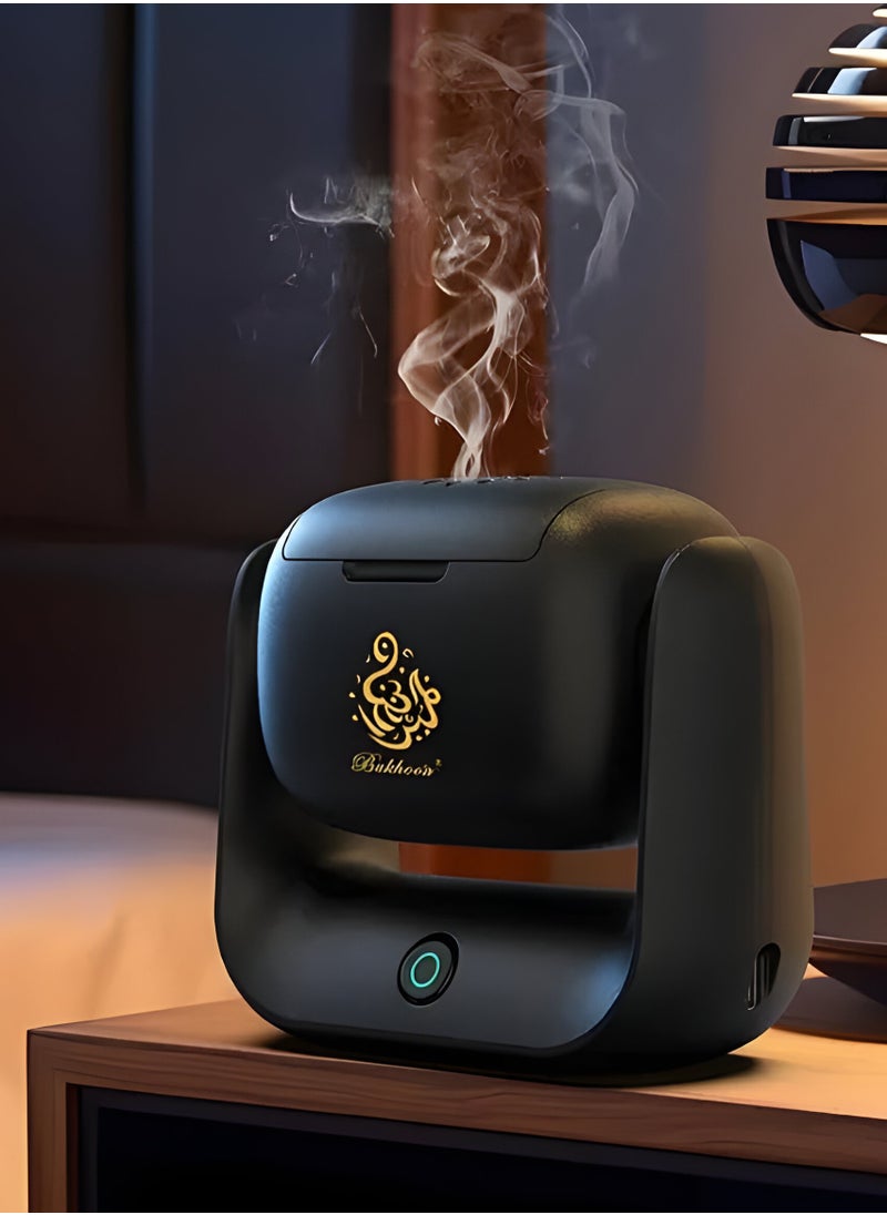 Modern Rotatable Incense Burner, 1500 mAh Battery Capacity, Type-C Charging Port, 700 °C Heating Temperature, 2 Minutes Single Burning, 90° Rotation, LED Indicator