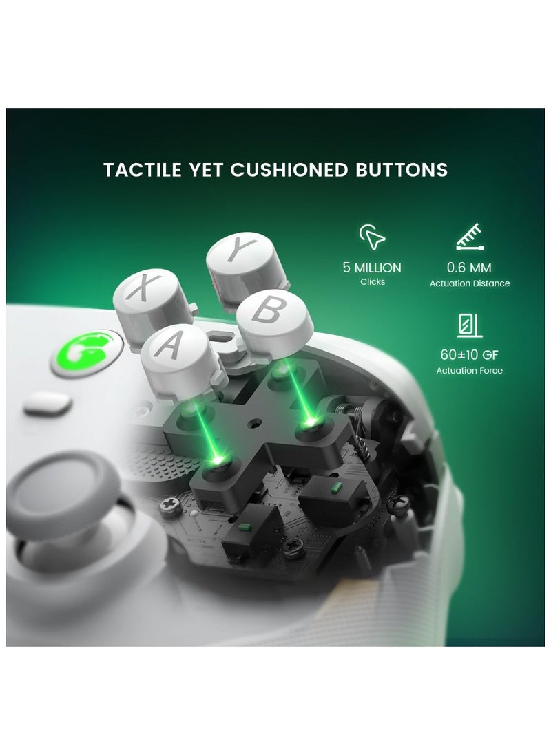 GameSir T4 Cyclone Wireless Controller for Switch/Lite/OLED, Switch Remote Gamepad with Hall Effect Sensing Joystick, Compatible with Steam Deck, Android, iOS, Windows