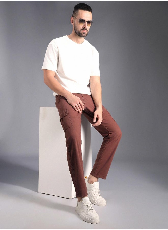 Men Brown Trouser