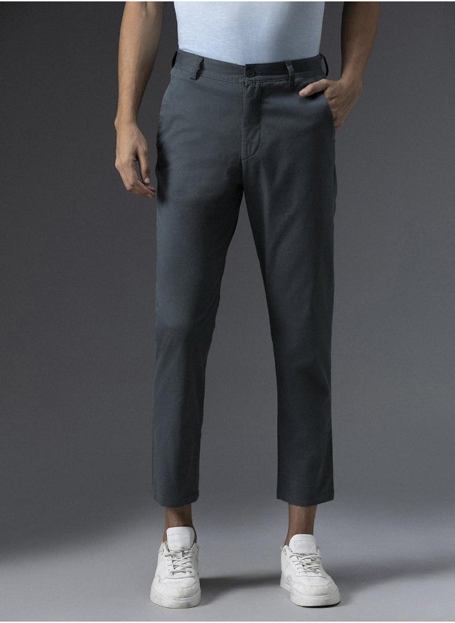 Men Charcoal Trousers