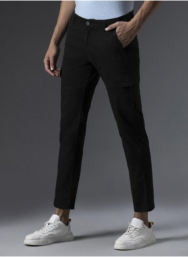 Men Black Trousers