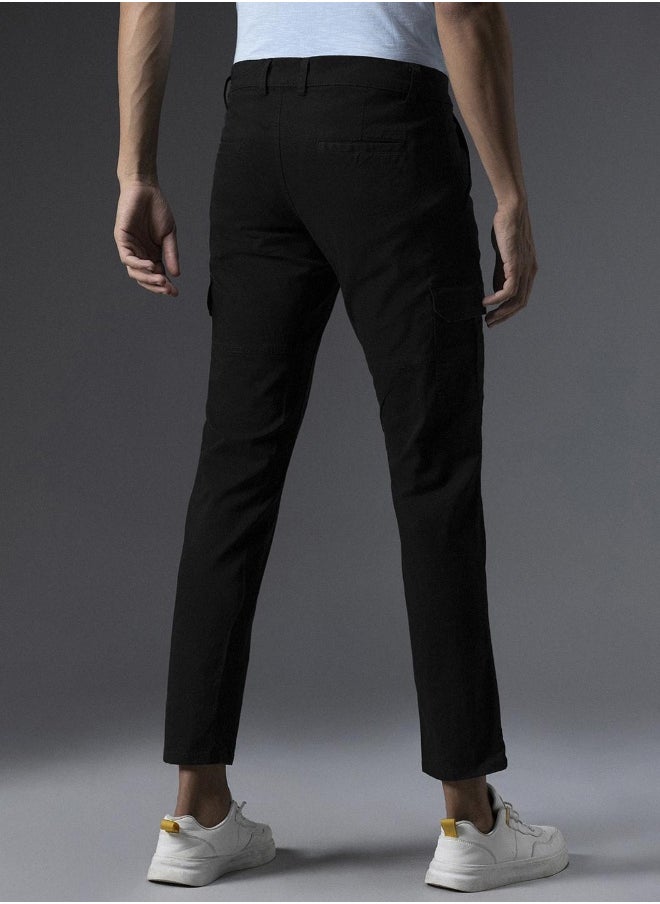 Men Black Trousers