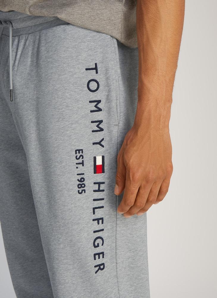 Drawstring Logo Print Sweatpants