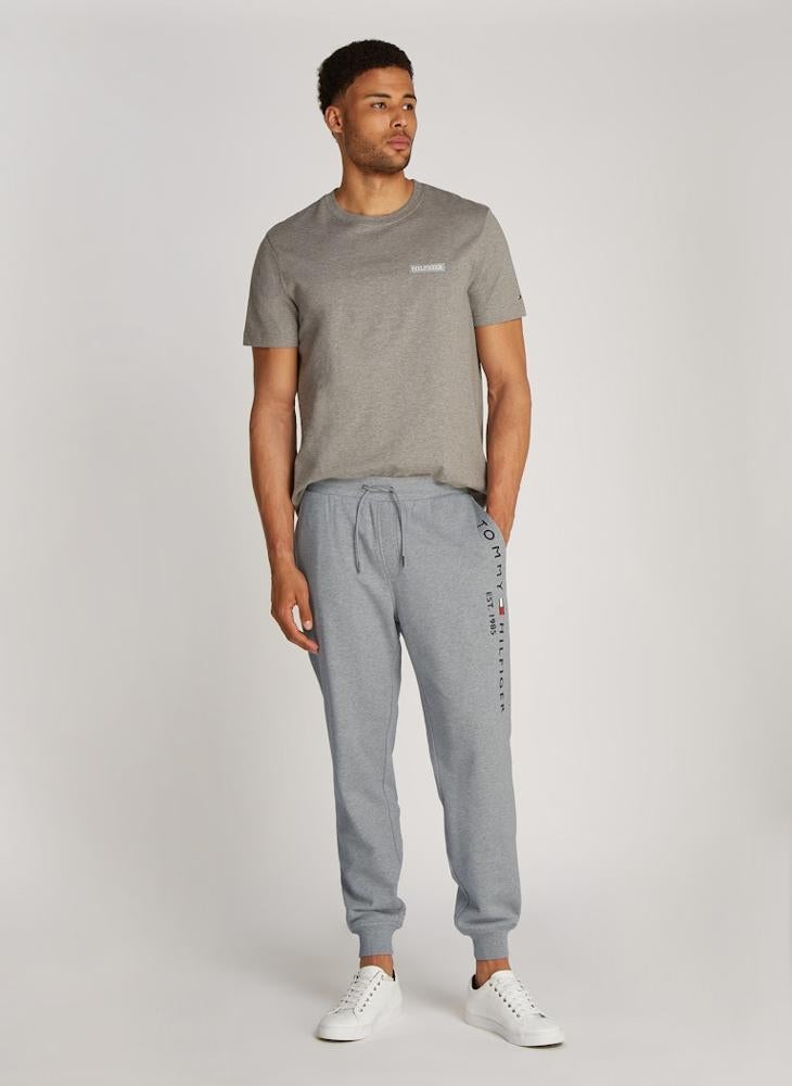 Drawstring Logo Print Sweatpants