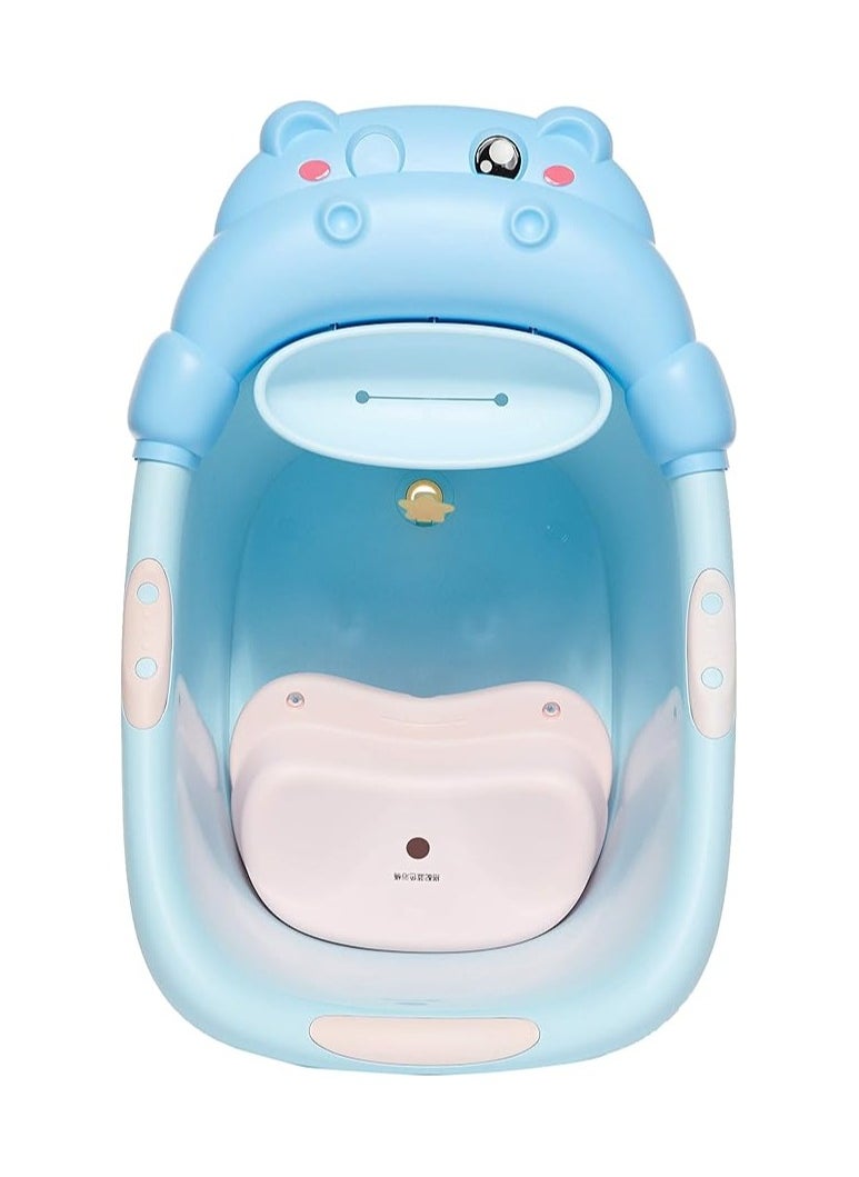 Pixie Baby Bathing Tub Portable(8821)-Blue  , Piece of 1