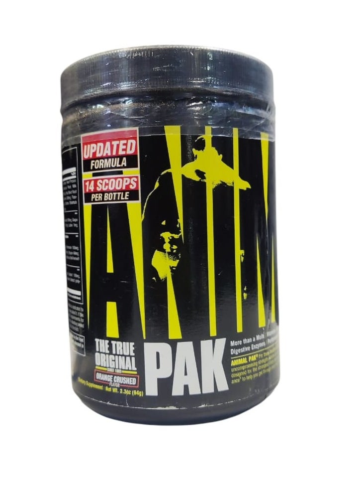 Universal, Animal PAK, 94g Powder, Orange Crushed Flavor, 7 Servings