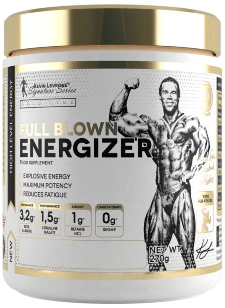 Kevin Levrone Full Blown Energizer Citrus Peach Flavor 270g