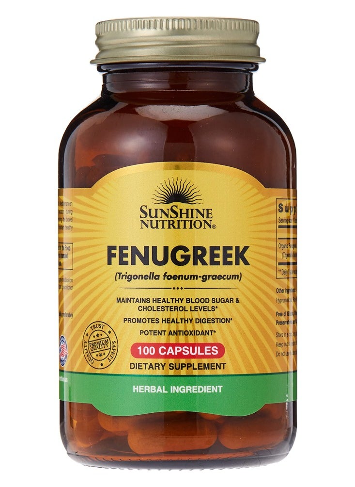 Fenugreek 610Mg Capsules 100's