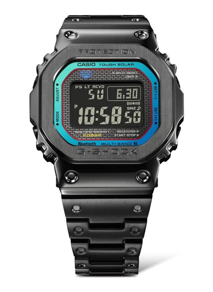 G-Shock Digital Bluetooth Black Stainless Steel Men's Watch GMW-B5000BPC-1