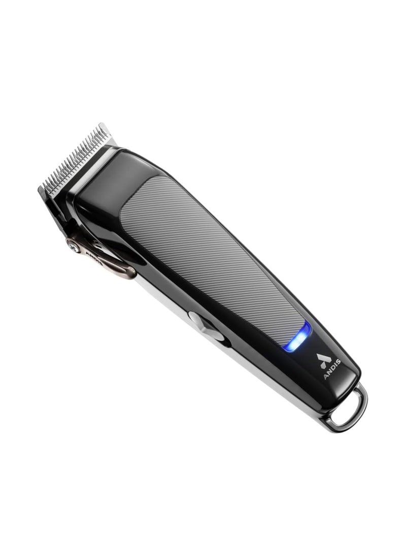 Andis 86000 reVITE Cordless Lithium-Ion Adjustable Fade Hair Cutting Clipper with Stainless Steel Blade - Black