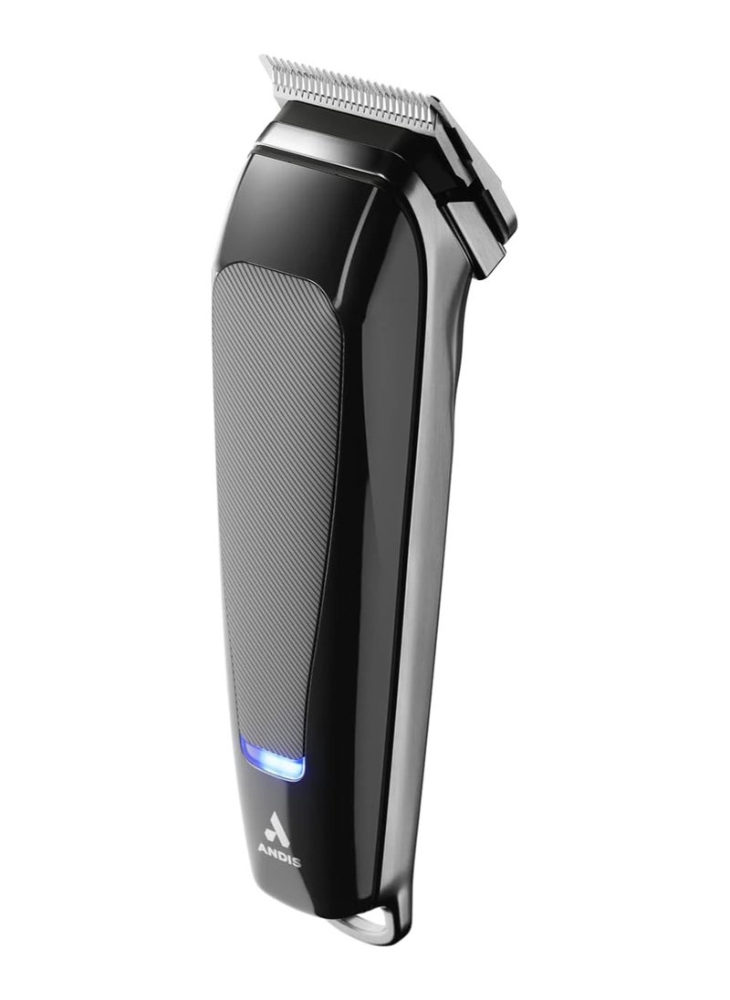 Andis 86000 reVITE Cordless Lithium-Ion Adjustable Fade Hair Cutting Clipper with Stainless Steel Blade - Black