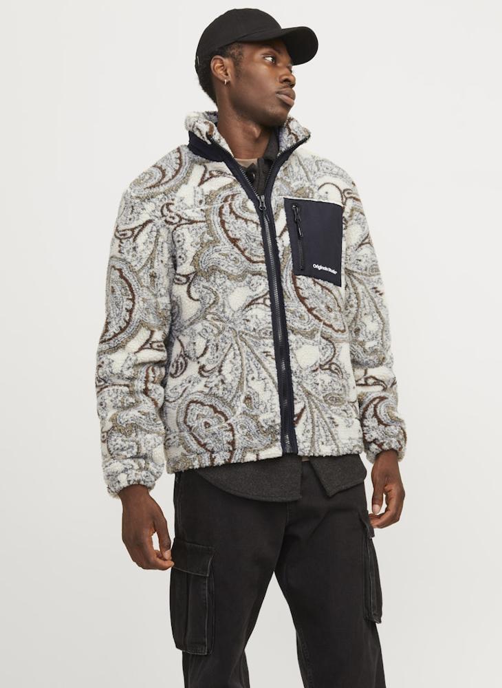 Printed Puffer Jacket