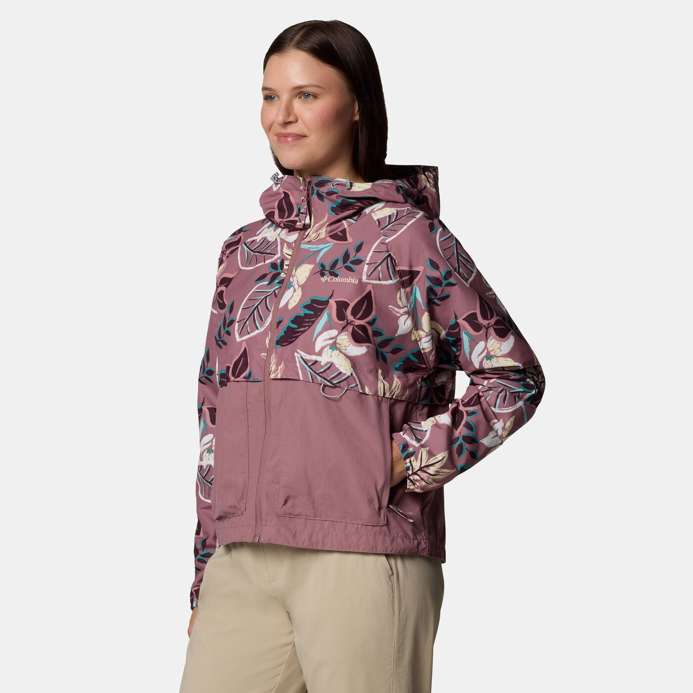 Women's Spire Valley Full-Zip Windbreaker Hoodie