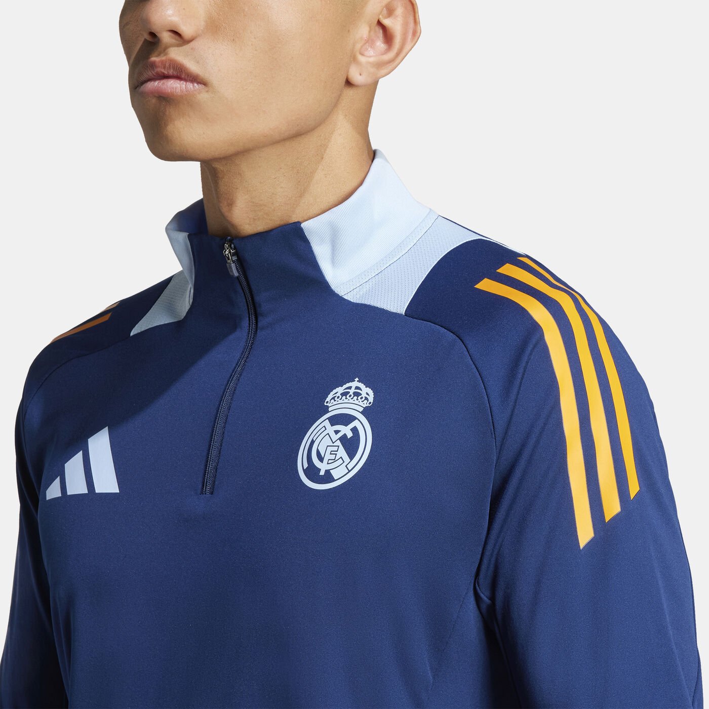 Men's Real Madrid Tiro 24 Football Training 1/4-Zip Top