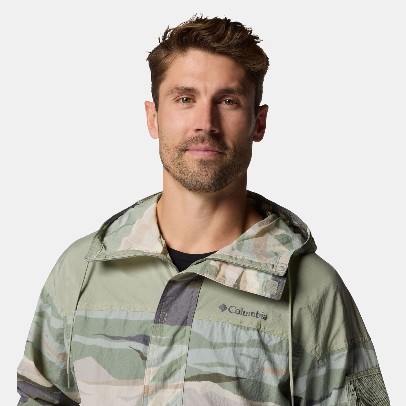 Men's Challenger II Novelty Full-Zip Windbreaker Hoodie