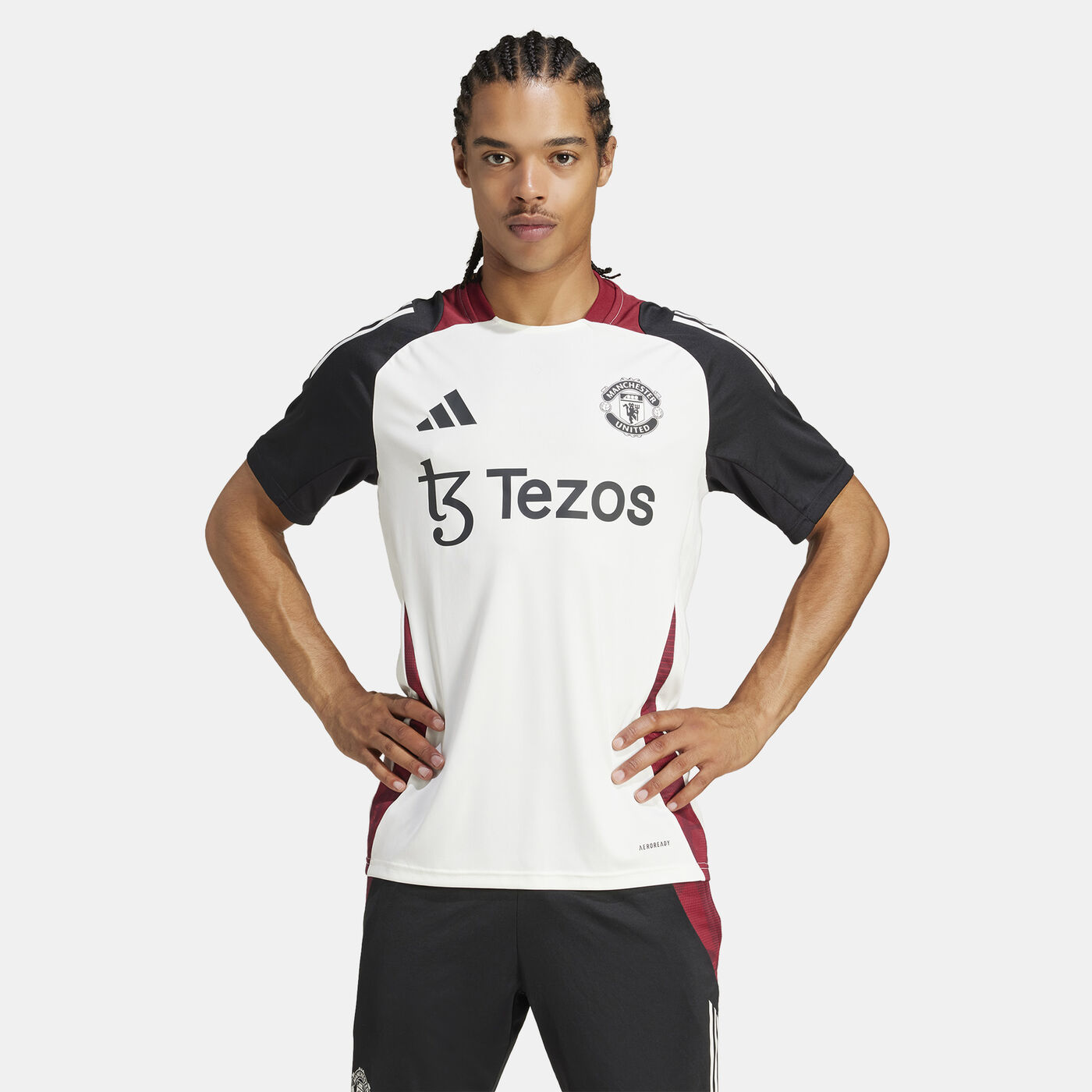 Men's Manchester United Tiro 24 Football Training Top