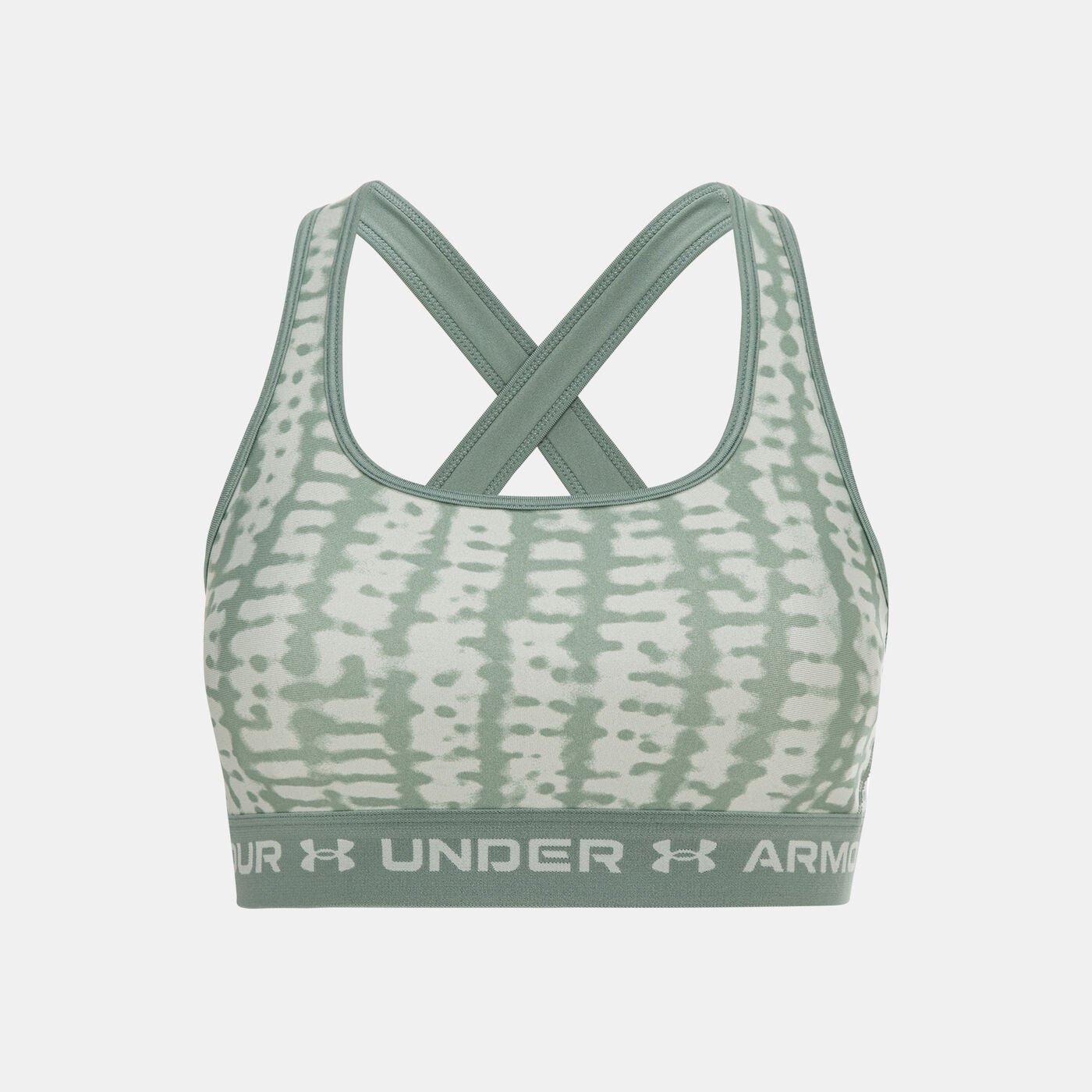 Women's Armour Medium Support Printed Sports Bra