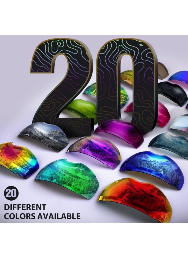 OutdoorMaster Ski Goggles PRO - Frameless, Interchangeable Lens 100% UV400 Protection Snow Goggles for Men & Women (Black Frame VLT 99% Clear Lens and Free Protective Case)