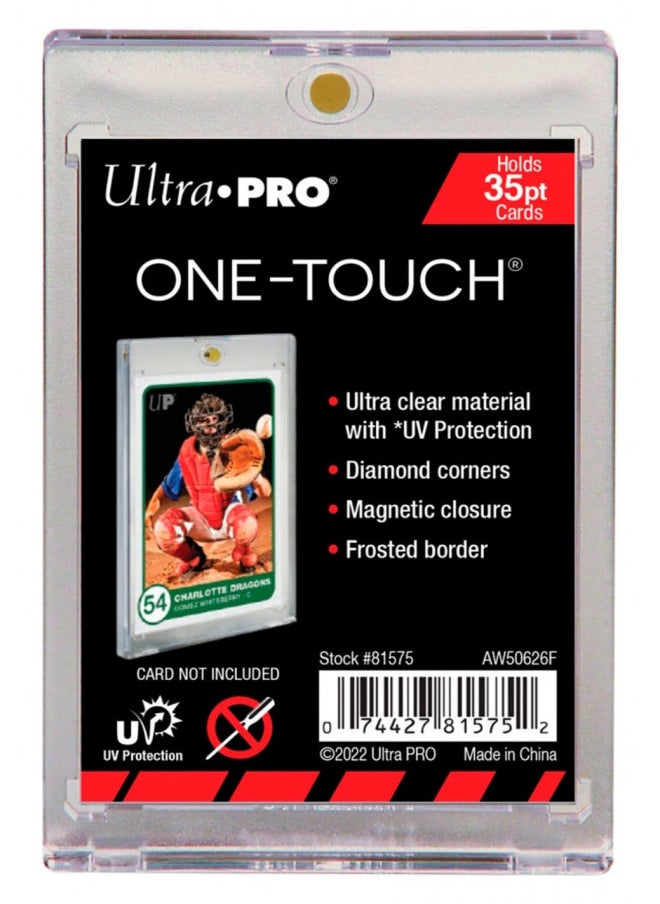Ultra Pro 35 pt One-Touch Magnet Card Holder with UV Protection