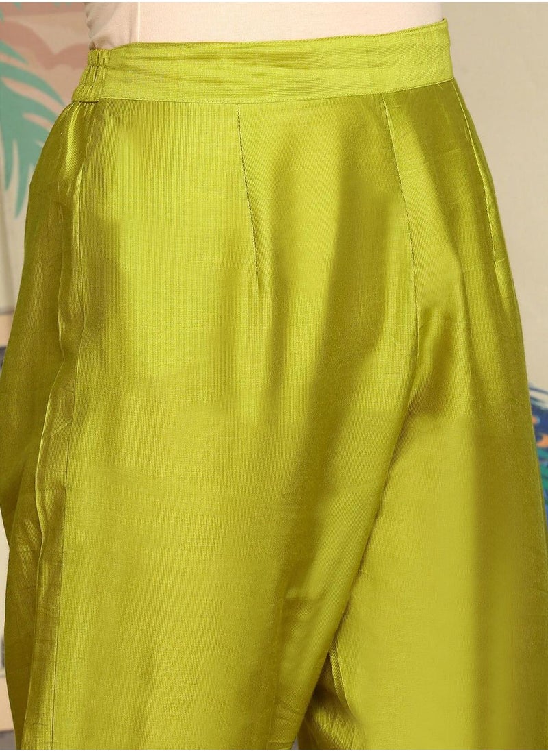 Women YELLOW 3 pcs (Kurta with Dupatta)