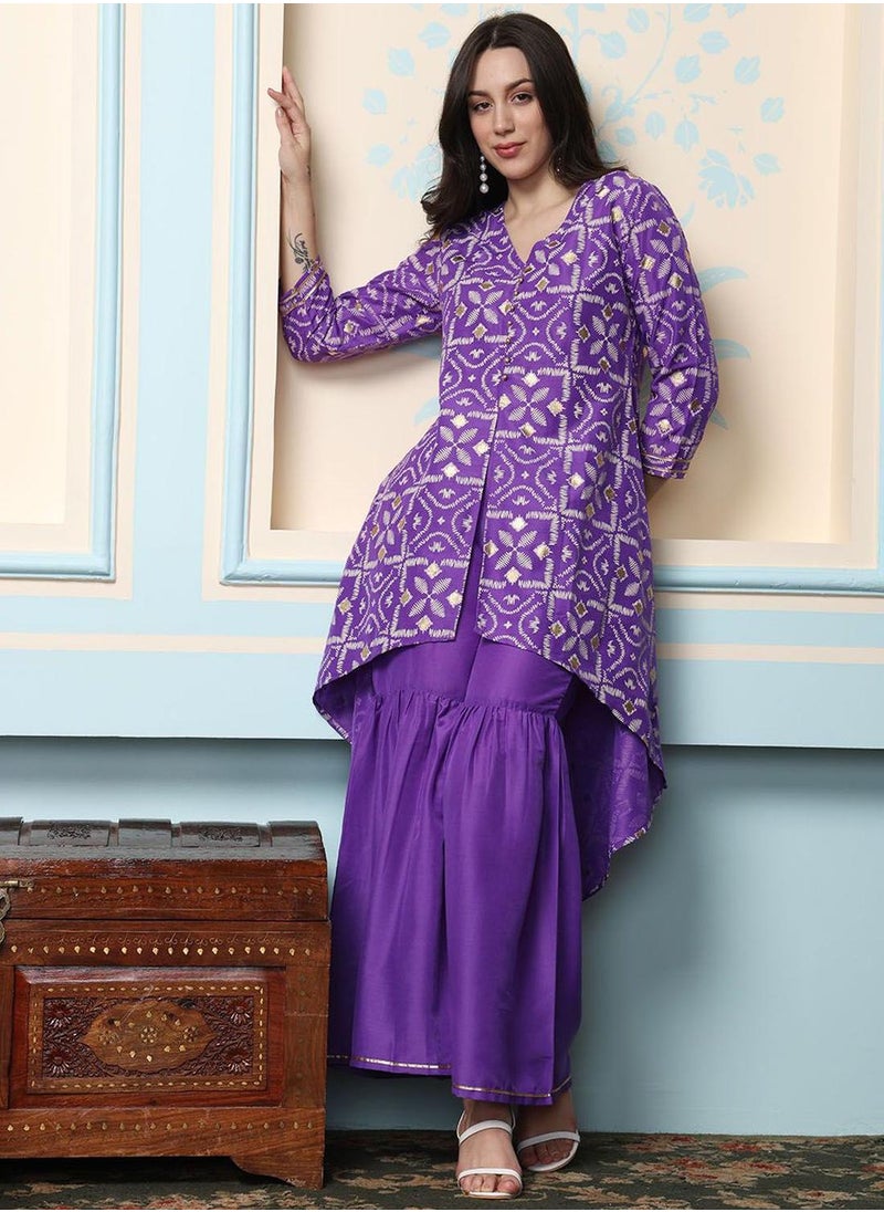 Women's Purple Kurta Sets