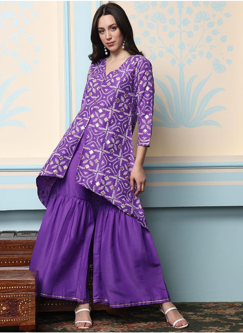 Women's Purple Kurta Sets