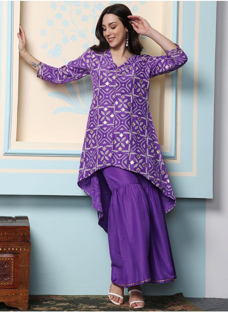 Women's Purple Kurta Sets