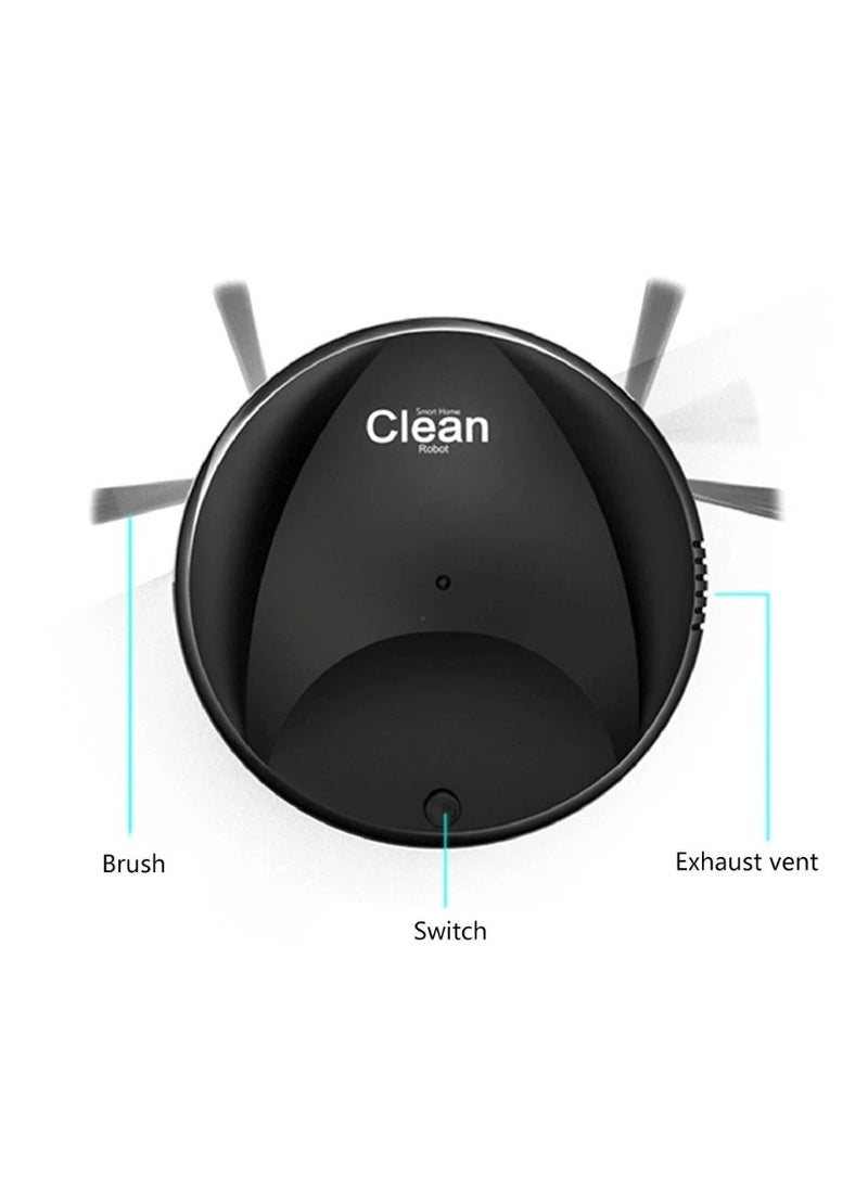 Robotic Vacuum Cleaner with Powerful Suction and Large-Capacity Dust Box for Efficient Cleaning.