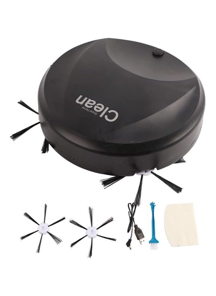 Robotic Vacuum Cleaner with Powerful Suction and Large-Capacity Dust Box for Efficient Cleaning.