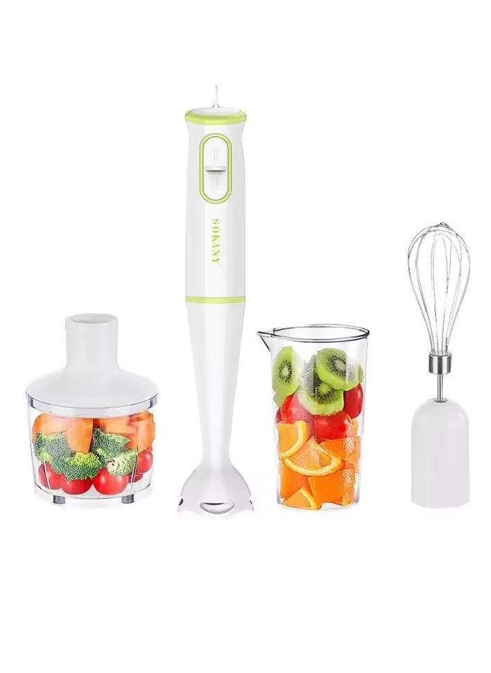 Multi Function 4 in 1 Portable Electric Juicer Electric Hand Stick Blender HandHeld Food Chopper