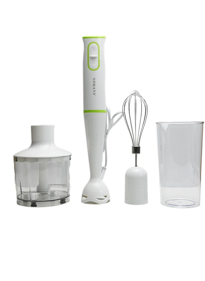 Multi Function 4 in 1 Portable Electric Juicer Electric Hand Stick Blender HandHeld Food Chopper