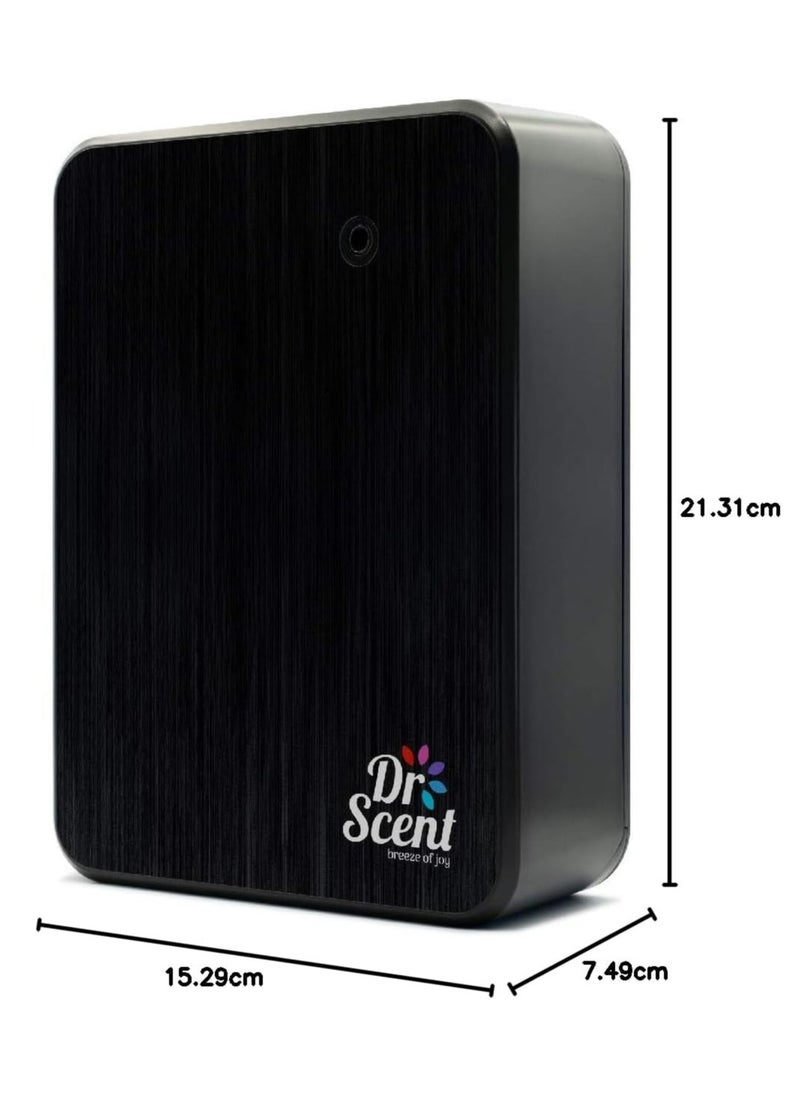 Dr Scent Breeze of Joy Essential Oil Smart Diffuser Fragrance Machine (Black)