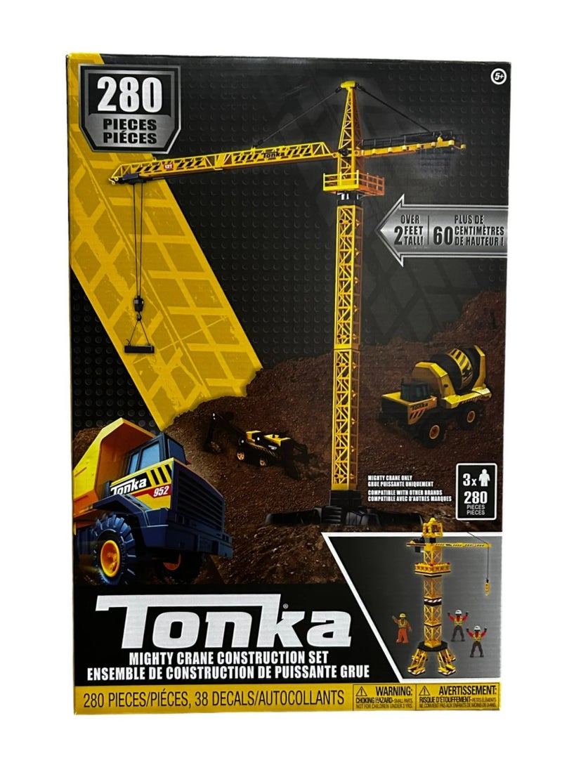 Tonka Mighty Crane Construction Set 280pcs